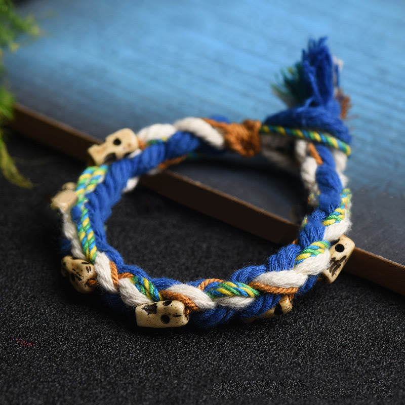 Zakiram Wealth Goddess Red String Bracelet Handcrafted