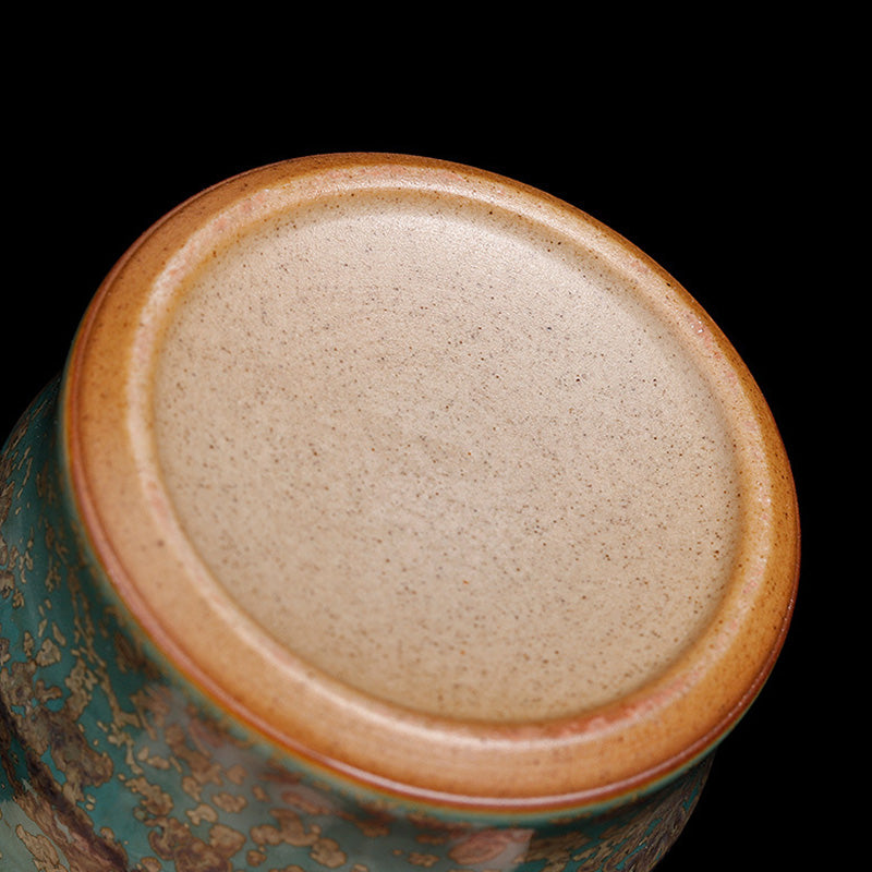 Zen Ceramic Bamboo Teacup 80ml for Kung Fu Tea Rituals