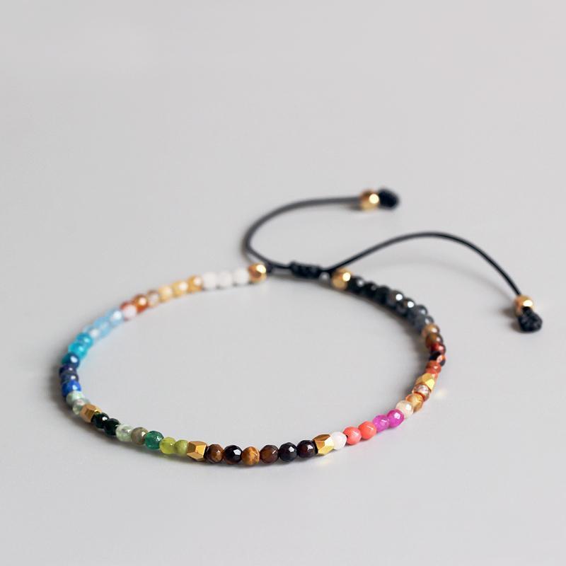 Zodiac Crystal Bracelet with Thai Silver Accents
