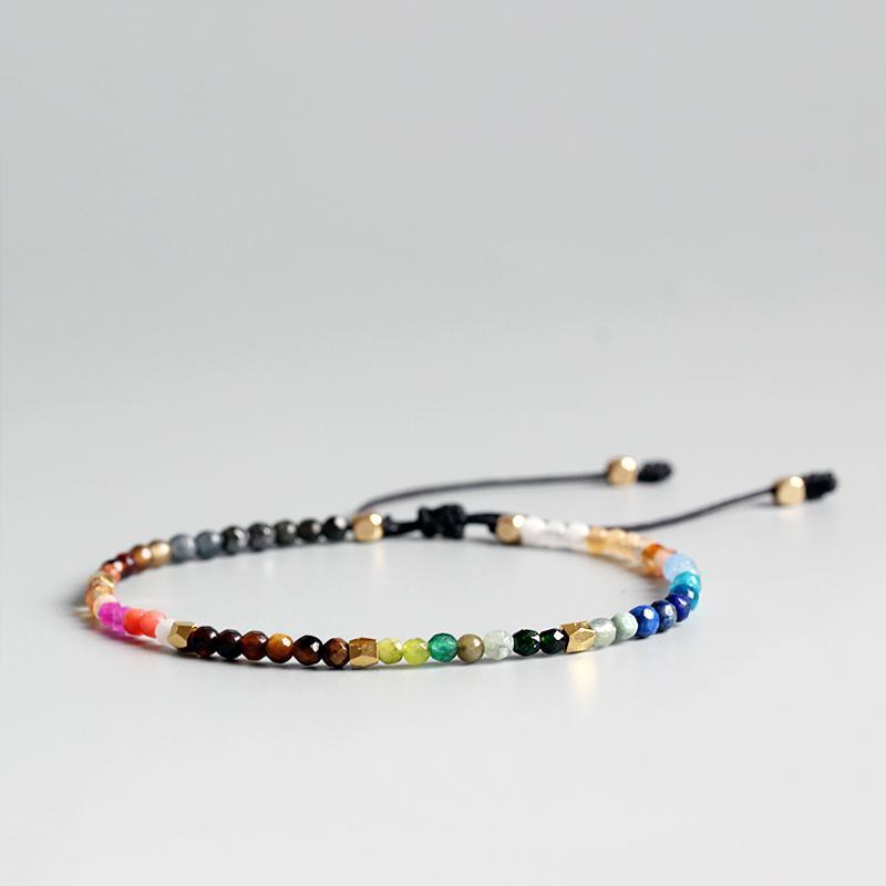Zodiac Crystal Bracelet with Thai Silver Accents