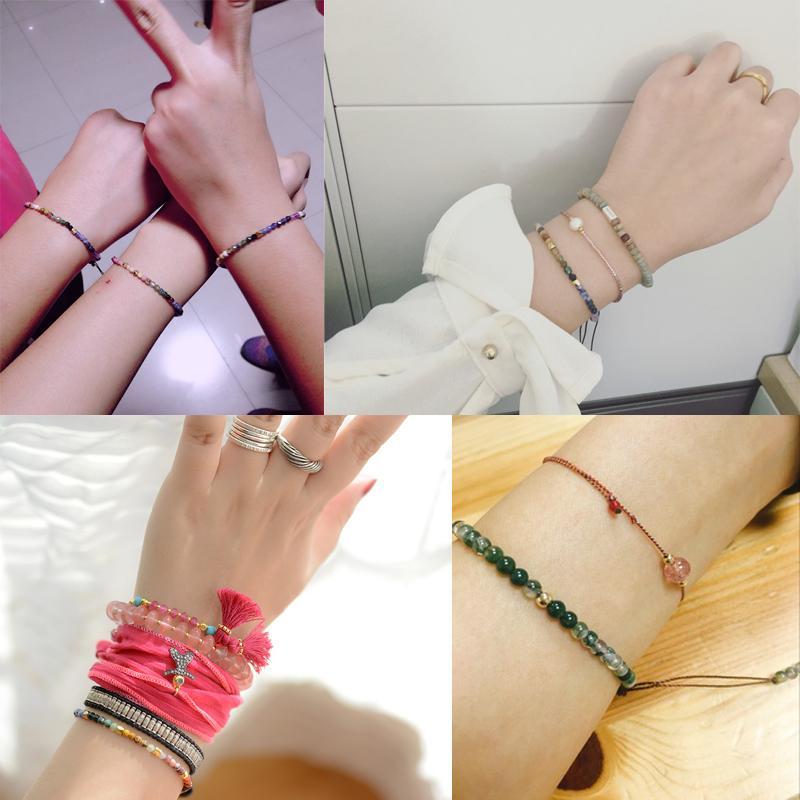 Zodiac Crystal Bracelet with Thai Silver Accents