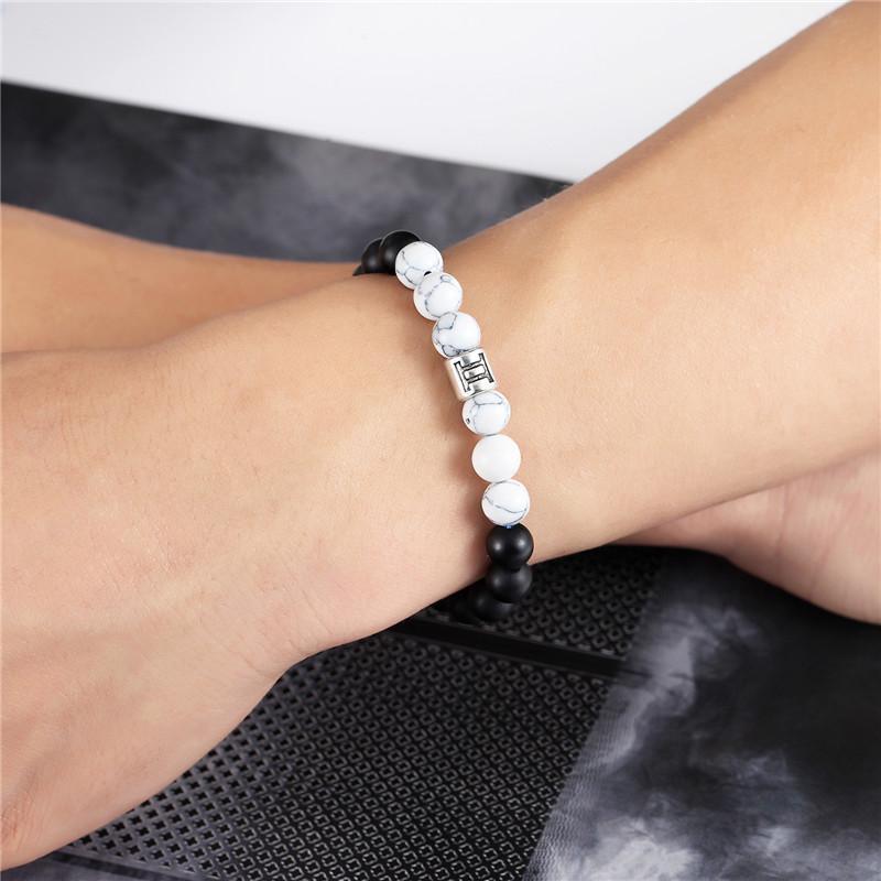 Zodiac Howlite Bracelet for Spiritual Balance
