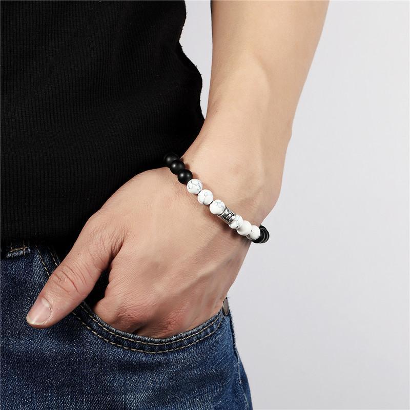 Zodiac Howlite Bracelet for Spiritual Balance